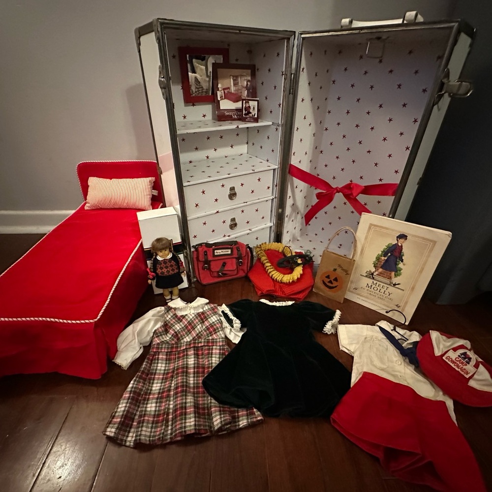 American Girl Doll with Accessories - Picture 2 of 8